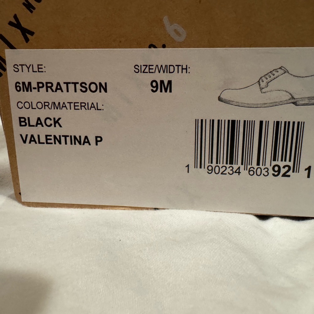 Valentina Black Oxford Shoes for Men